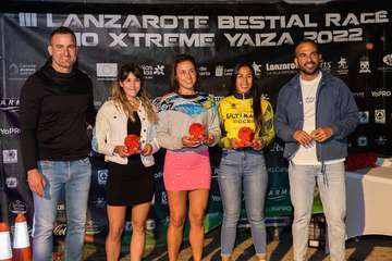 El teldense Azman Mesand, campeón de la 10k Xtreme Yaiza Bestial Race 2022/TA.
